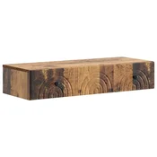 Vidaxl Stenska stranska miza Star les 87,5 x 34,5 x 17 cm