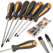 Set 6 magnetnih izvijačev do 260mm