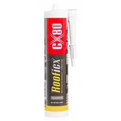 shumee CX80 rooficx Tesnilna masa za strehe za lesene fasade, žlebove, kovino 300 ml