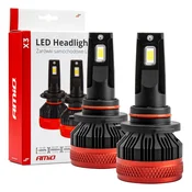 slomart AMiO LED žarnici HB4 (9006) X3 6500K CANBUS