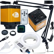 Rosfix ROSFIX SET MIKROSKOPSKA GLAVA ODM-180X + LED OSVETLJEVALEC 32X + KAMERA KMPP-HDMI-TF 12MP | HDMI, 720P, 50 MM, (5000059378)