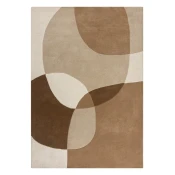 Smedi/bež vunen tepih 120x170 cm Glow – Flair Rugs