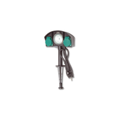 Ecolite XHWS-F06 - Spoljni stub sa dve uticnice i tajmerom, IP44