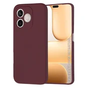 Silikonski ovitek Techsuit SoftFlex za Honor 600 Lite - temno rdeč