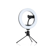 LED Zatemnitvena svetilka s tripodom in držalom za vlogerje LED/10W/USB