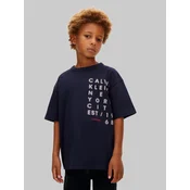 Calvin Klein Kids Majica mornarska/rdeča/bela