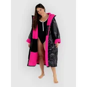 Dryrobe Advance Long Sleeve Surf Poncho black camo pink
