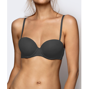 Womens bra Balconette ATLANTIC - dark gray