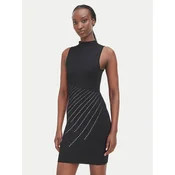Guess Cocktail obleka W6BK70 Z1575 Črna Slim Fit