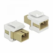 Optični adapter Keystone SC Simplex Delock