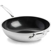GreenPan Premiere Wok 30 cm Stainless Steel