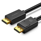 Ugreen 10244 DisplayPort kabel 1 m Črna