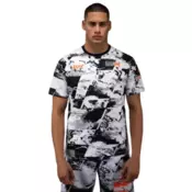 Venum Muška sportska majica UFC Zenith Authentic Fight Week Dry Tech, Kratak rukav, Bela