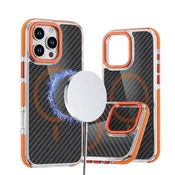 OEM Ovitek za Xiaomi Redmi A5 (171,80 x 77,80 x 8,40) iz vlakna, združljiv z MagSafe, oranžen
