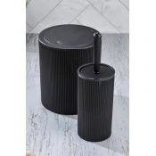 Lessentiel Maison Set dodataka za kupatilo PZR-062, Crni