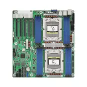 ASRock TURIN2D16-2T, 2xSKT, LGA 6096, AMD EPYC 9005, SoC, SATA, NVMe, 1xM.2, 2x10GbE, IPMI