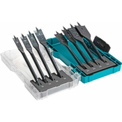 Makita E-08698 set sploščenih svedrov za les, 8-delni