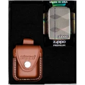 shumee Darilni set vžigalnikov ZIPPO ILLUSION LINE PATTERN DESIGN št. 2