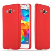 Cadorabo Cadorabo Case, združljiv s Samsungom v Candy Red - Zaščitni pokrov iz fleksibilnega silikona TPU, (20574728)