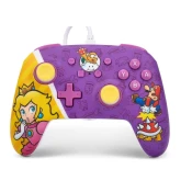 PowerA Enhanced Wired Controller - Princess Peach Battle (SWITCH)