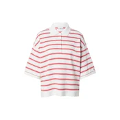 TOMMY HILFIGER Majica  rdeča / bela
