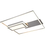 Reality Stropna LED-svetilka Spiro 53 cm x 45 cm x 50 cm nikelj mat