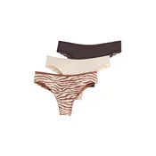 Lindex Spodnje hlačke WILMA kremna / čokolada / pueblo