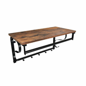 Artenat Obešalnik s polico Debi, 60 cm, oreh