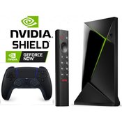 Android TV Nvidia Shield TV Pro Android Box in Kontroler Sony DualSense