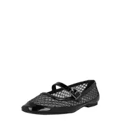 STEVE MADDEN Odprte balerinke Well-Done črna