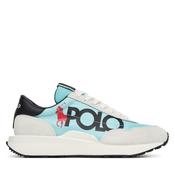 Polo Ralph Lauren Nizke superge TRAIN 89 svetlo modra/karminsko rdeča/črna/bela