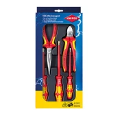 KNIPEX kliješta i odvijaci 1000 v u setu 3+3 kom.