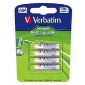 baterija za punjenje 1,2V AAA pk4 Verbatim 49942 blister