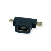 VALUE T-adapter HDMI - HDMI Mini - HDMI Micro 12.99.3166-20