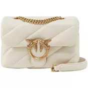 Pinko  LOVE PUFF MINI CL SHEEP NAPPA  Bež