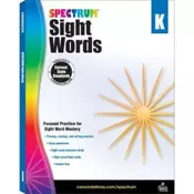 Spectrum Sight Words Grade K