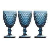 Tognana Set od 3 pehara Diamond, 30 cl, Plavi