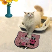 Aberto Design Prostorika za toalet za macke Kdkafa0044, 40 x 50 cm, Roze