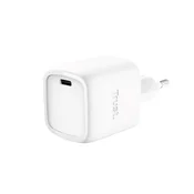 TRUST GaN polnilec MAXO 30W, USB-C, bel