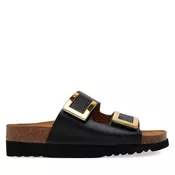 Natikace Scholl Mules Black Monterey 2 Straps Ad F305841004 1004 Crna