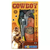 Kaubojski pištolj revolver sa futrolom Gonher GN14902