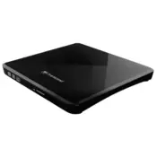 Transcend DVD/CD Brenner TS8XDVD ultra-slim USB 2.0, schwarz