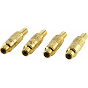 Oehlbach CJK 51 CC Cinch Coupling 4 Hi-Fi Prikljucak, adapter