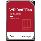 Western Digital 6TB WD Red Plus NAS 3.5” SATA HDD | WD60EFPX