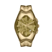DIESEL Analogna ura MERCURIAL temno rjava/zlata