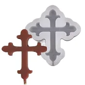 shumee Silikonski kalup za izomalt CROSS