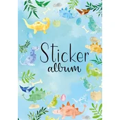 Album s naljepnicama, A5, AVERY ZWECKFORM, dinosauri 57793