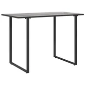 Vidaxl Vrtna miza Siva 100 x 55 x 70 cm les