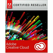 Adobe Creative Cloud for teams All Apps, CC, WIN/MAC, 1-godišnja pretplata RNW-65297759BA01C12