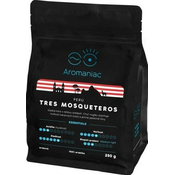 Čerstvá Káva Aromanska sveže pražena mleta kava Peru Tres Mosqueteros 250 g